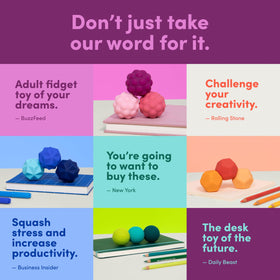 Speks Odds purple gift-ready set offers a thoughtful, tactile desk companion.