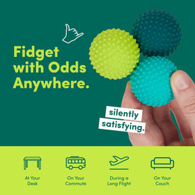 Speks Odds silent fidget toy supports discreet stress relief at work.