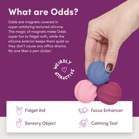 Speks Odds magnetic fidget spheres offer quiet focus at work