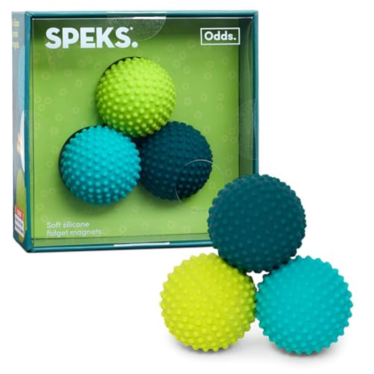 Speks Odds soft silicone fidget magnets ready for quiet focus and tactile play.