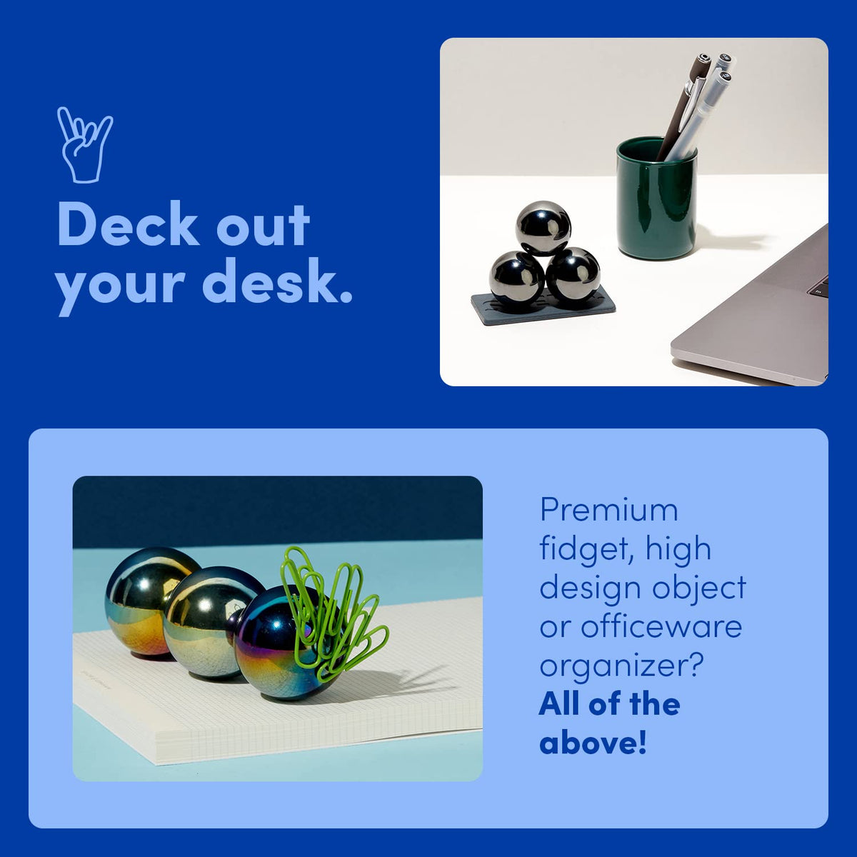 Speks Supers oil slick gift-ready box featuring 6-pack fidget balls.