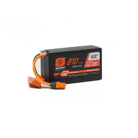 Spektrum 810mAh 2S LiPo battery ready for IC2 packs