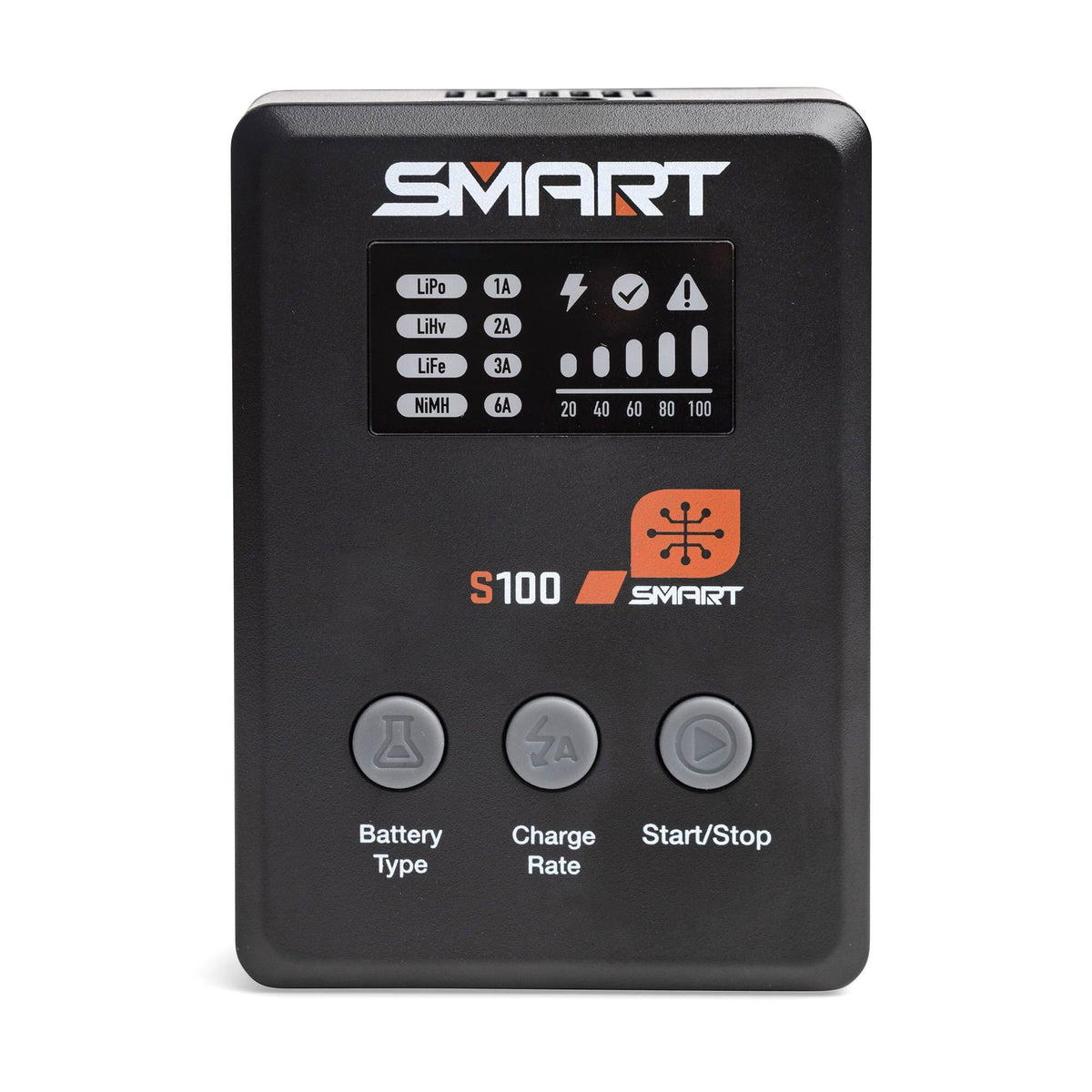 Spektrum auto charge feature detecting battery parameters for safe charging