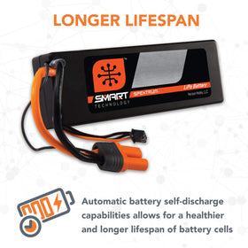 100C discharge rating supports high-demand RC models.