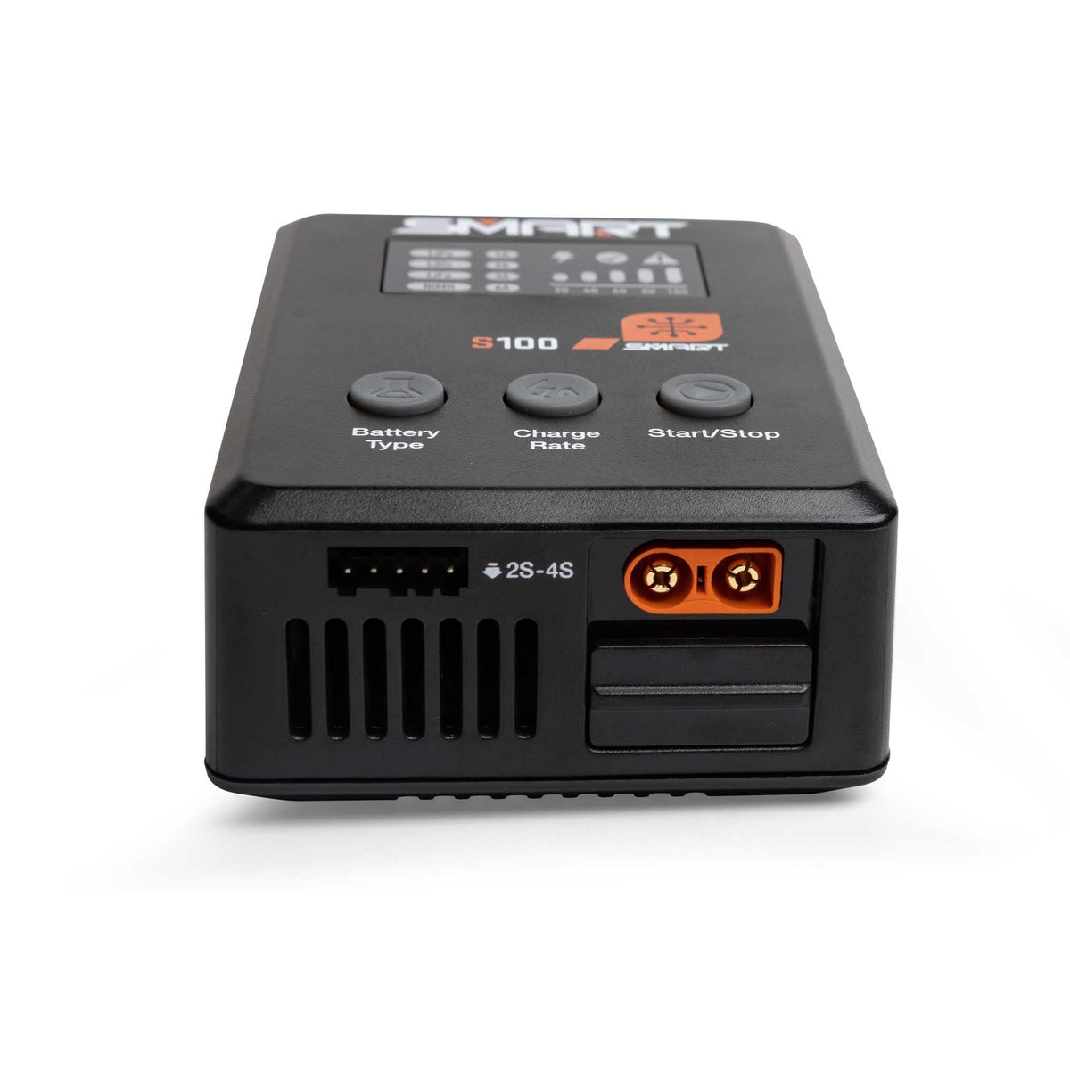 Sturdy, compact Spektrum bundle case fits on a bench
