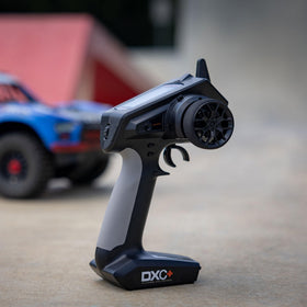 Spektrum DXC+ dual-protocol switch lets you choose DSMR or SLT.