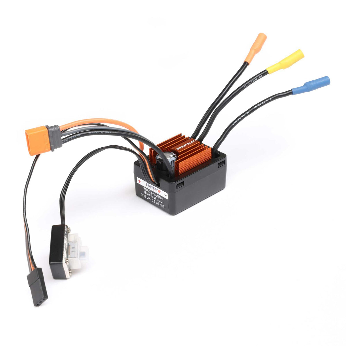 Spektrum Firma Smart BL close-up detail highlights durable components for smooth control.
