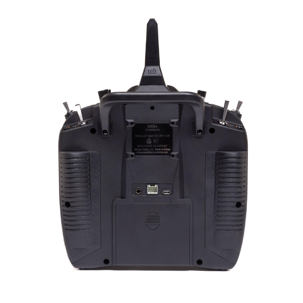Spektrum NX8+ ergonomic grip offers comfortable all-day use.