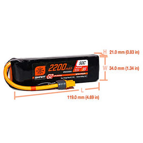 Spektrum Smart Charger setup with G2 battery for easy operation.