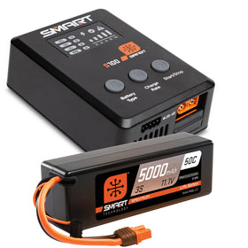 Spektrum Smart Powerstage bundle case on a workbench for portable charging