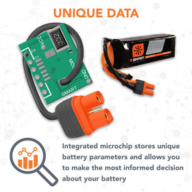 Spektrum EC3-compatible label indicates broad connector interoperability.