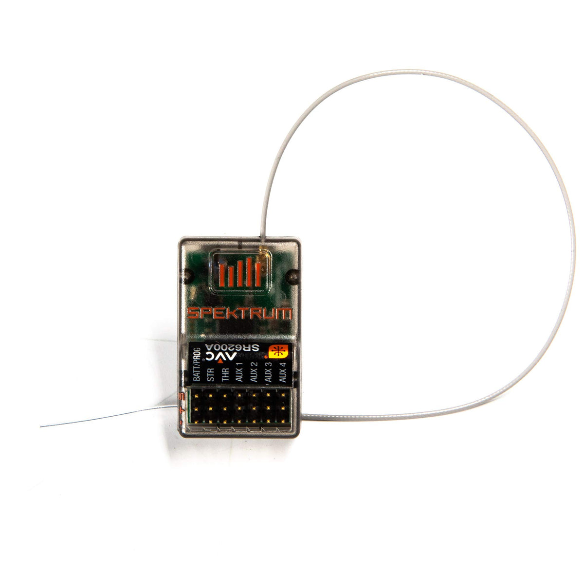 Spektrum SR6200A long-antenna provides extended range and stable control on rough courses