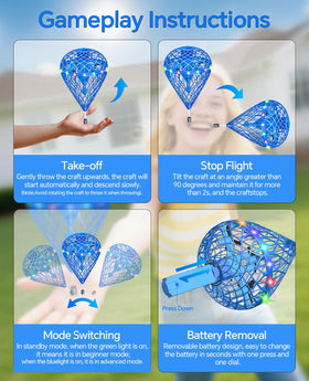 Speokoy safe mesh shell protects hands during flight and play