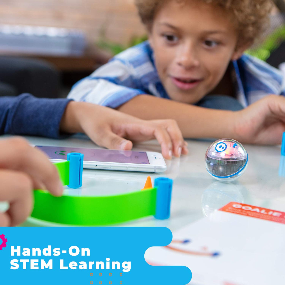 Sphero Mini in-app controls showcase joystick and tilt play modes