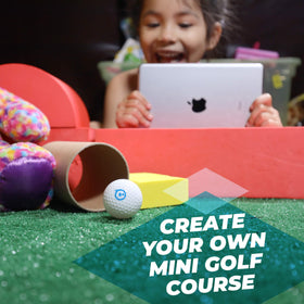 Sphero Mini Golf white with coding app to customize play via blocks