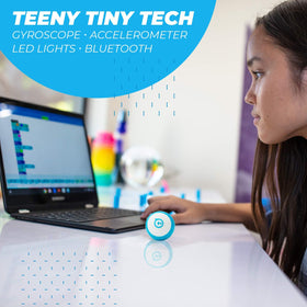 Sphero Mini Green arcade games play demonstrates quick challenges for STEM learning.
