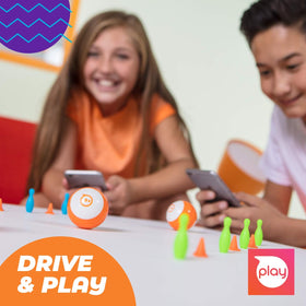 Sphero Mini Green gyroscope and accelerometer illustrate precise motion sensing.