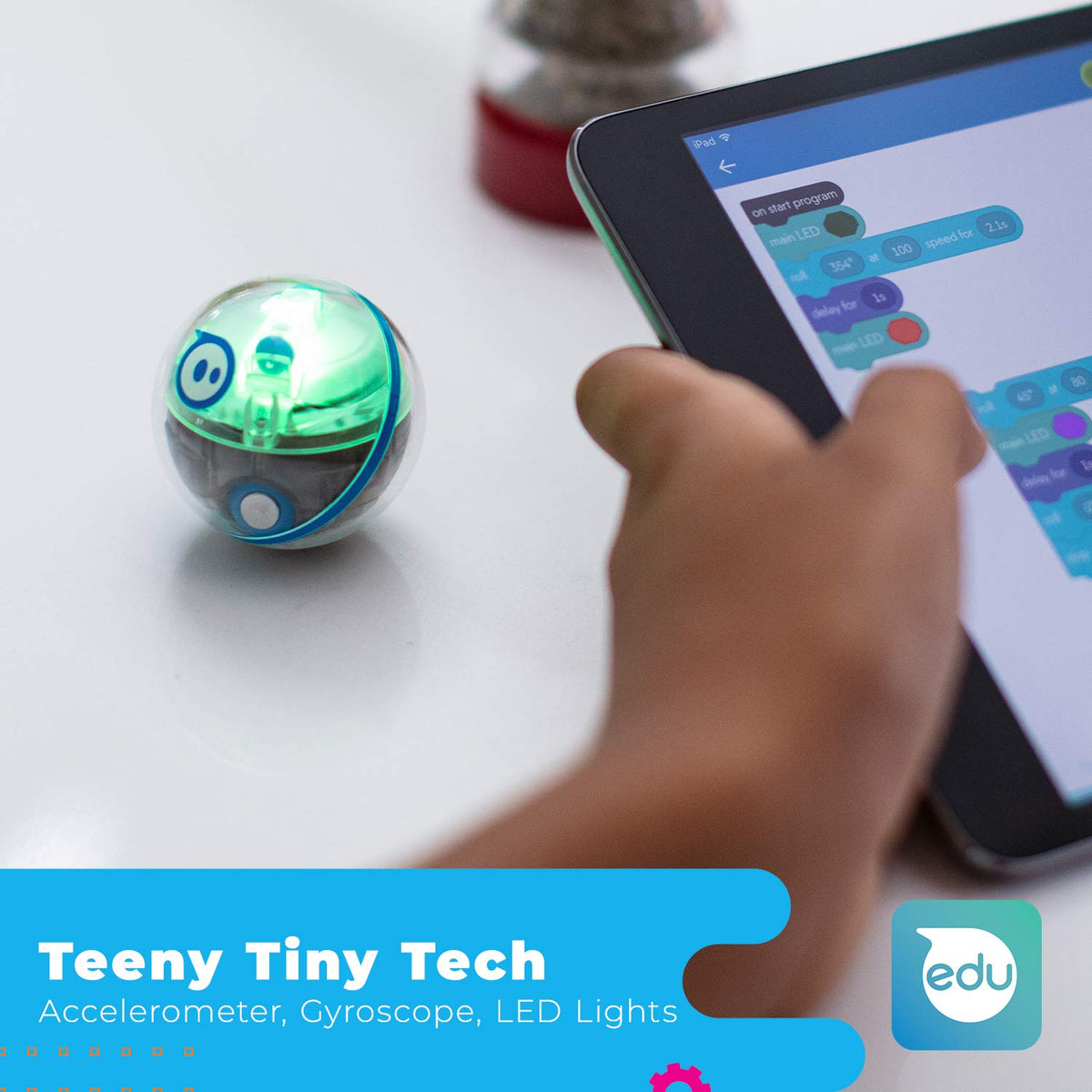 Sphero Mini micro USB cable for quick charging and setup
