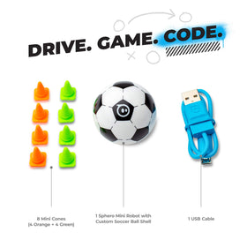 Sphero Mini Soccer drive and kick mode demonstrates versatile control and play.