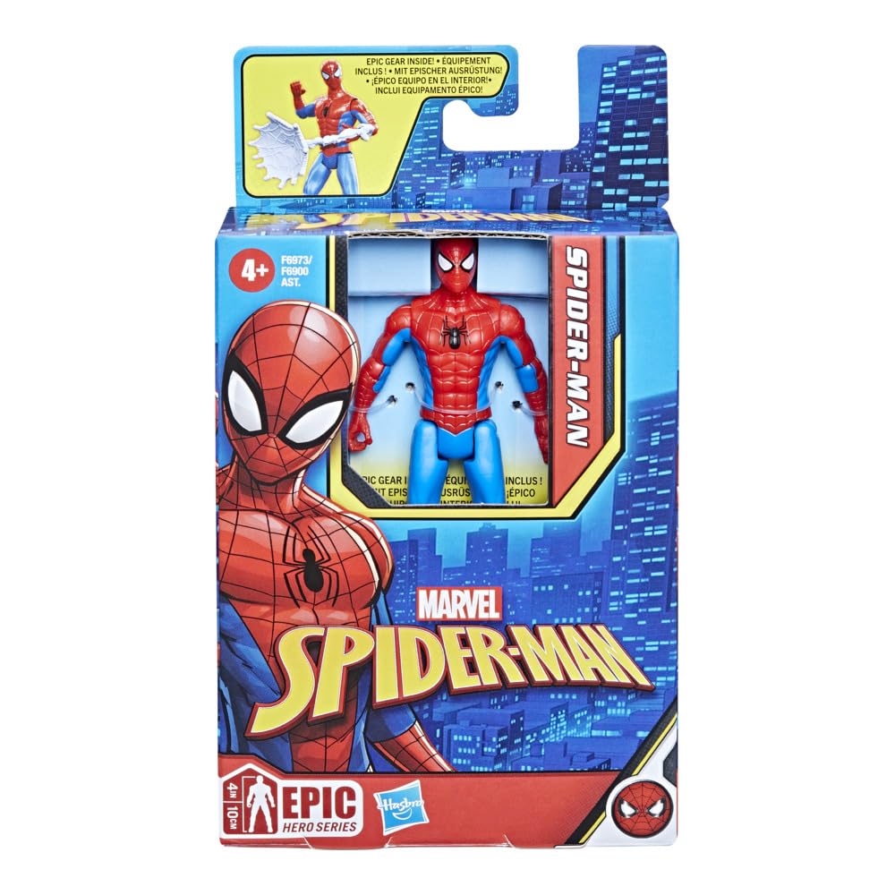 Spider-Man Epic Hero Series with detailed Marvel-inspired design for collectors.