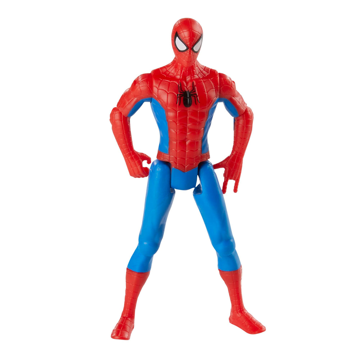 Spider-Man Epic Hero Series figure side view, ideal for dynamic posing and display.