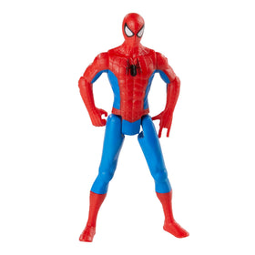 Spider-Man Epic Hero Series figure side view, ideal for dynamic posing and display.
