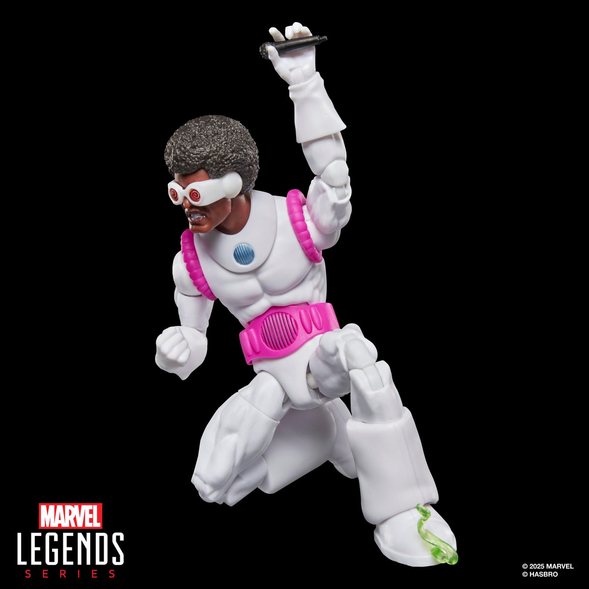 Spider-Man Hypno-Hustler accessories including guitar and microphone for authentic scene recreations.