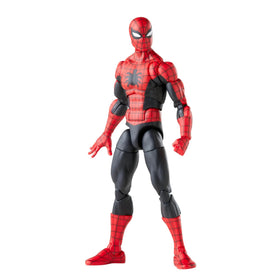 Spider-Man Marvel Legends 60th Anniversary Amazing Fantasy figure ready for display with dynamic posing