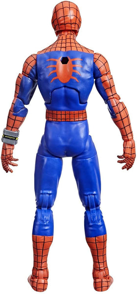 Marvel Legends Series packaging and display-ready Spider-Man figure for collectors.