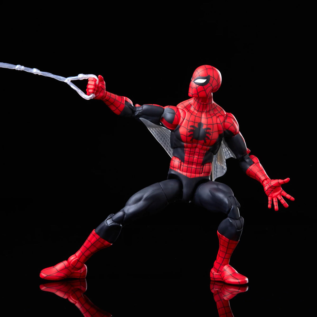 Premium articulation supports natural posing and display for Spider-Man Legends