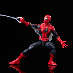 Premium articulation supports natural posing and display for Spider-Man Legends