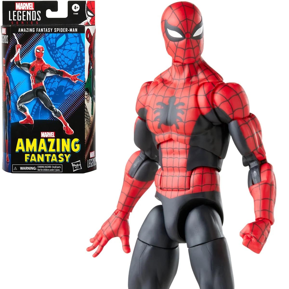 Underarm web wings accessory for dramatic action poses of Spider-Man Marvel Legends