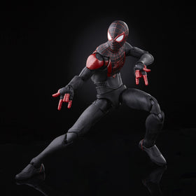 Spider-Man Miles Morales 6-inch figure articulation range enables expressive poses
