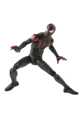 Spider-Man Miles Morales 6-inch figure detailed texture and shading for realistic look