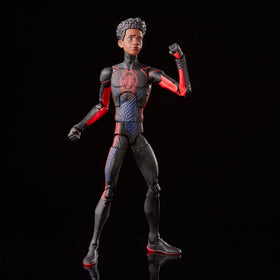 Spider-Man Miles Morales figure movie deco for authentic character look.