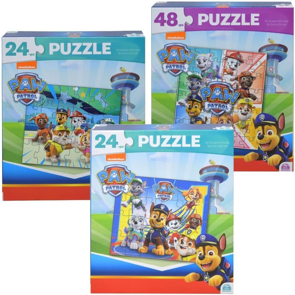 Spider-Man 24-piece puzzle setup supports problem solving with favorite hero.