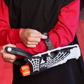 Spider-Man NERF darts included for safe, action-packed play.