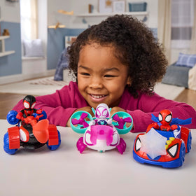 Spidey and His Amazing Friends accessories set to complete scenes