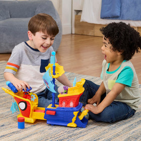 Bubble solution refill keeps bubbles flowing during playtime