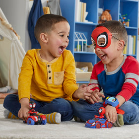 Spidey and his Amazing Friends Amazon Exclusive packaging for gifting.