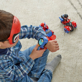 Spidey and his Amazing Friends hero figures pack for storytelling.