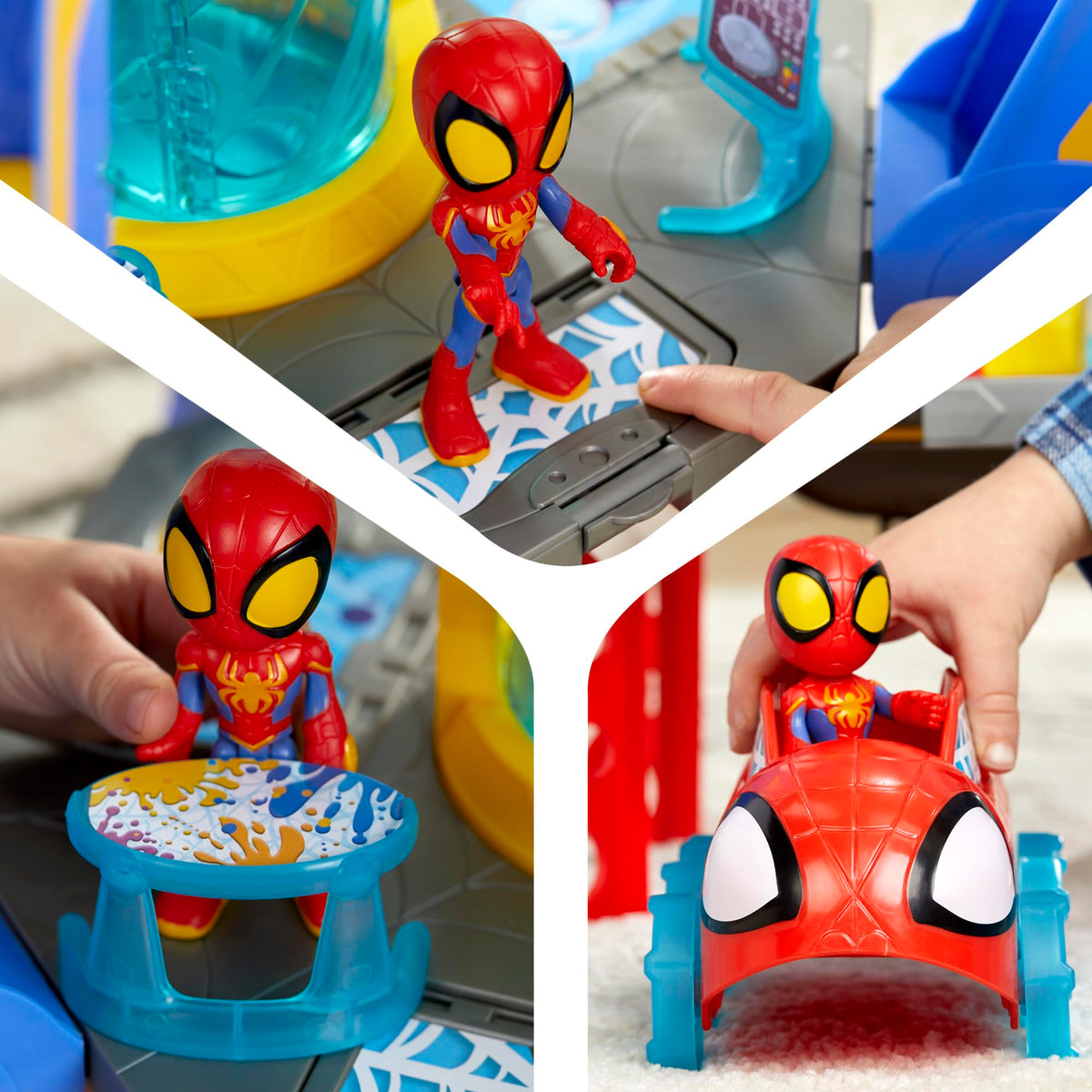 Web-Spinners Web-Quarters lights and sounds boost immersion
