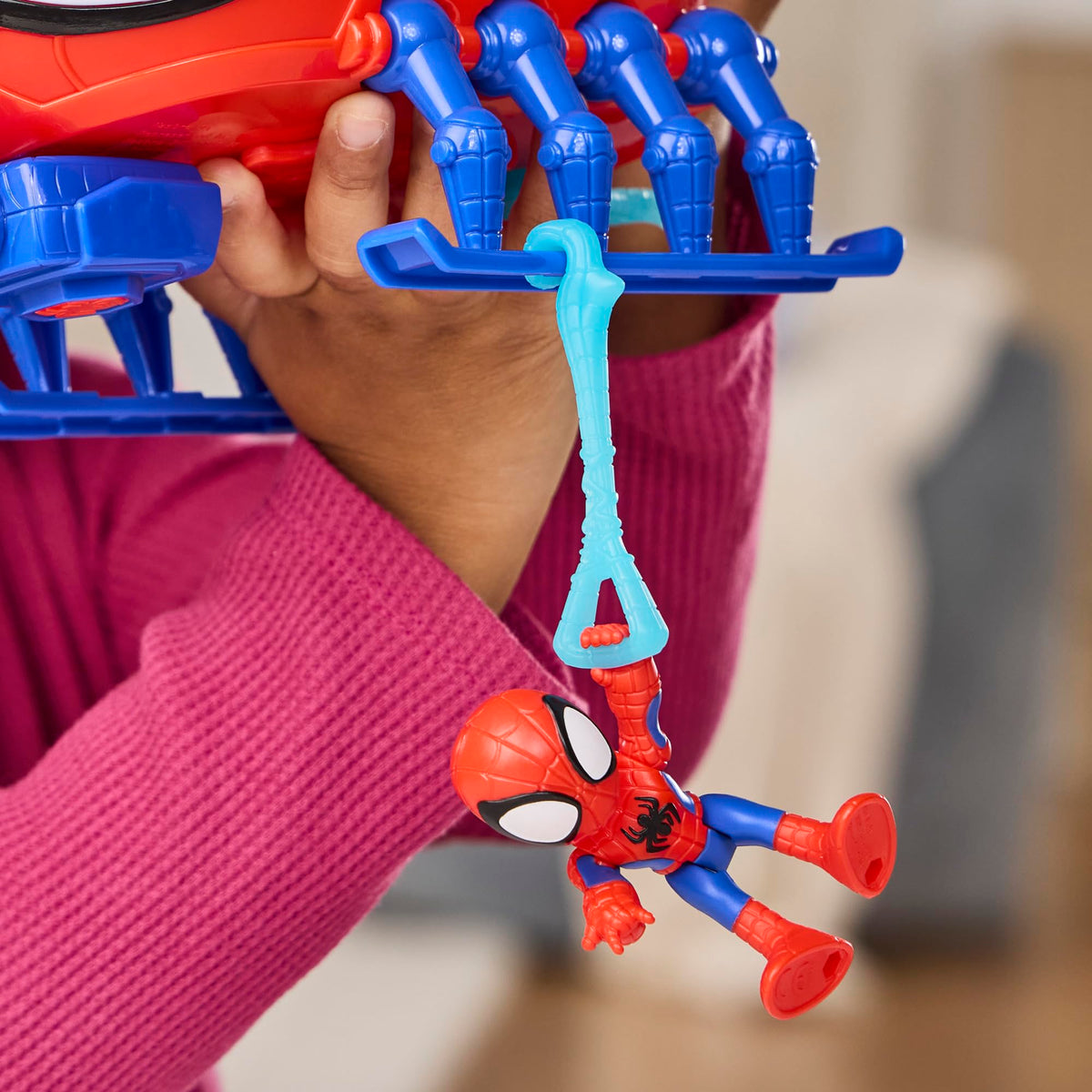 Underside secret storage keeps accessories organized