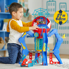 Spidey action figure from Spidey and His Amazing Friends enhances heroic role-play