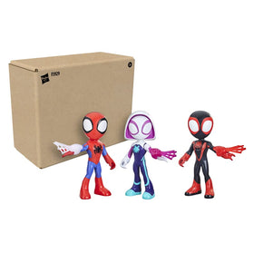 Spidey and His Amazing Friends Ghost-Spider figure for story-based play.