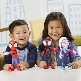 Spidey and His Amazing Friends Miles Morales figure ideal for action scenes.