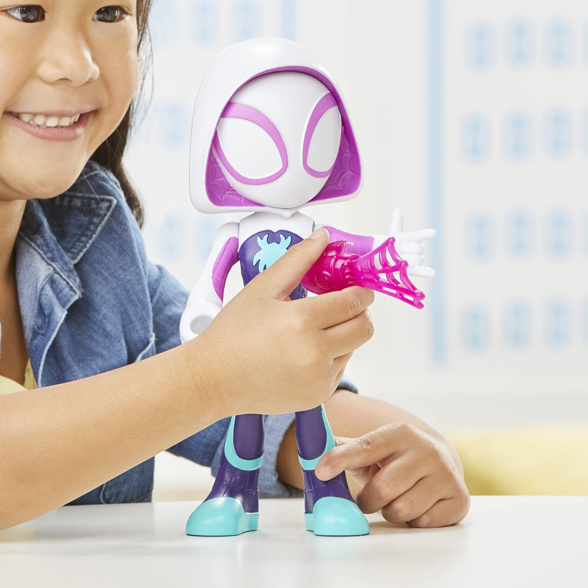 Spidey and His Amazing Friends supersized hero set makes a gift-worthy toy for ages 3+.