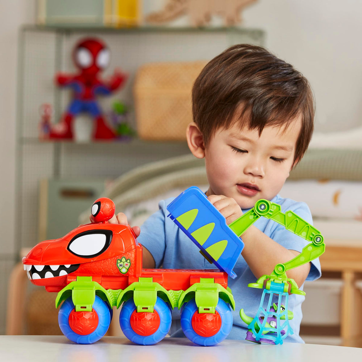 Marvel Spidey and His Amazing Friends toy set showcase