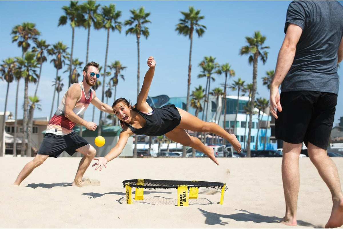 Spikeball durable materials ensure long-lasting outdoor rounds.