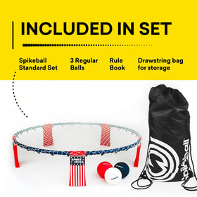 Spikeball Original Stars and Stripes rule book for beginners